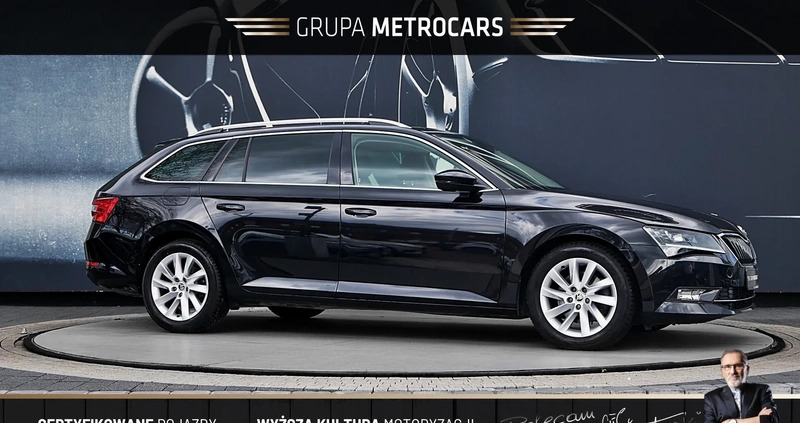 Skoda Superb cena 78899 przebieg: 166077, rok produkcji 2019 z Parczew małe 596